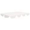 Toldo suplente p/ baloiço de jardim 150/130x105/70 cm branco - Image 2