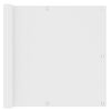 Tela de varanda 90x400 cm tecido Oxford branco