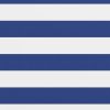 Tela de varanda 90x300 cm tecido Oxford branco e azul - Image 2