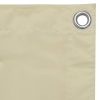 Tela de varanda 120x300 cm tecido Oxford creme - Image 3