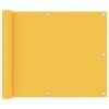 Tela de varanda 75x500 cm tecido Oxford amarelo