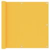 Tela de varanda 95x500 cm tecido Oxford amarelo