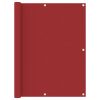 Tela de varanda 120x400 cm tecido Oxford vermelho