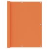Tela de varanda 120x500 cm tecido Oxford laranja
