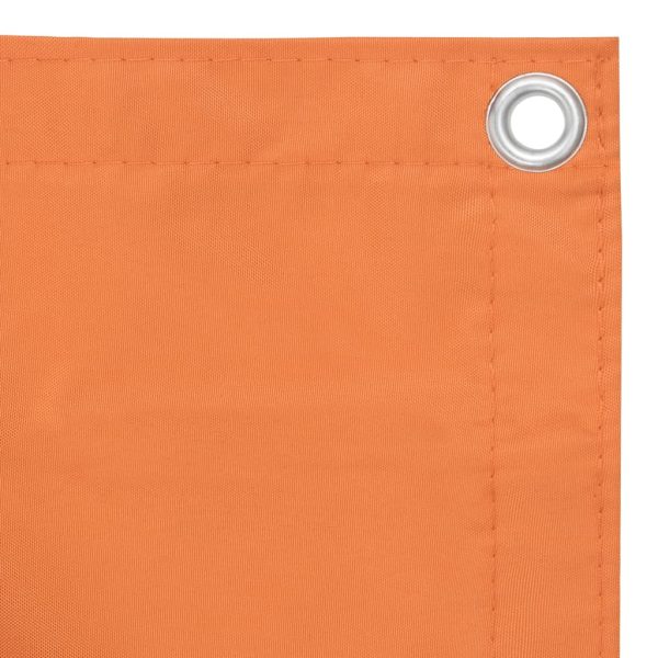 Tela de varanda 120x500 cm tecido Oxford laranja - Image 3