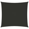 Para-sol vela tecido oxford quadrado 4,5x4,5 m antracite