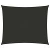 Para-sol vela tecido oxford retangular 3,5x4,5 m antracite
