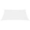 Para-sol estilo vela tecido oxford quadrangular 3,6x3,6m branco - Image 3