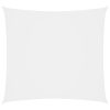Para-sol estilo vela tecido oxford quadrado 4,5x4,5 m branco