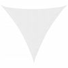 Para-sol vela tecido oxford triangular 3,6x3,6x3,6 m branco