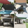 Para-sol vela tecido oxford triangular 3,6x3,6x3,6 m branco - Image 2