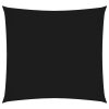 Para-sol estilo vela tecido oxford quadrangular 3,6x3,6 m preto