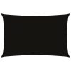 Para-sol estilo vela tecido oxford retangular 2x4,5 m preto