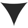 Para-sol vela tecido oxford triangular 4,5x4,5x4,5 m preto