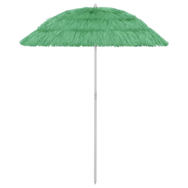 Guarda-sol de praia Hawaii 180 cm verde