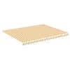 Tecido de substituição para toldo 4,5x3,5 m amarelo e branco - Image 2