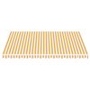 Tecido de substituição para toldo 4,5x3,5 m amarelo e branco - Image 3