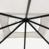 Gazebo 3x3x2,6 m 160 g/m² cor creme - Image 3