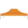 Teto para tenda de festas 4x3 m 270 g/m² laranja - Image 3