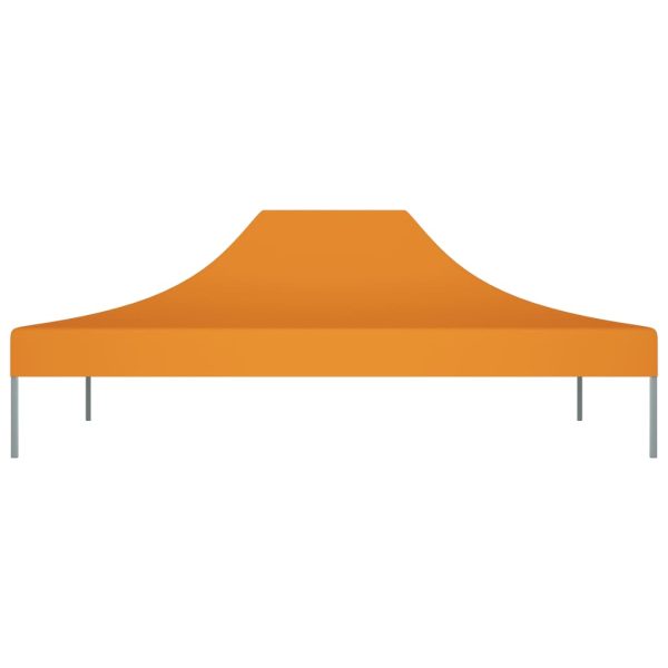 Teto para tenda de festas 4x3 m 270 g/m² laranja - Image 3