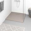 Base de chuveiro SMC 90x80 cm castanho