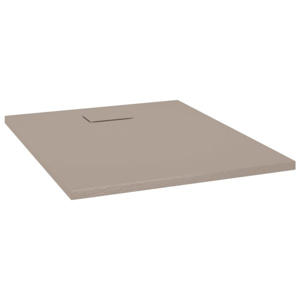 Base de chuveiro SMC 100x80 cm castanho - Image 2
