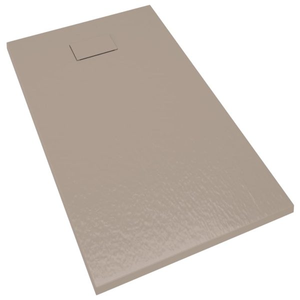Base de chuveiro SMC 120x70 cm castanho - Image 3