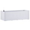 Vaso/floreira c/ sistema rega automática 100x43x33 cm branco - Image 2