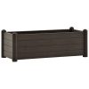 Canteiro elevado para jardim PP 100x43x35 cm moca - Image 2