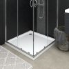 Base de chuveiro quadrada 90x90 cm ABS