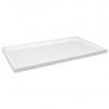 Base de chuveiro retangular 70x120 cm ABS branco - Image 2