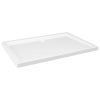 Base de chuveiro retangular 70x100 cm ABS branco - Image 2