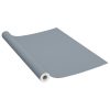 Autocolante para móveis 2 pcs 500x90 cm PVC cinzento - Image 3