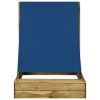 Caixa de areia c/ telhado 160x100x133 cm pinho impregnado - Image 2