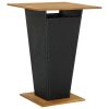 5 pcs conjunto de bar para jardim preto - Image 3