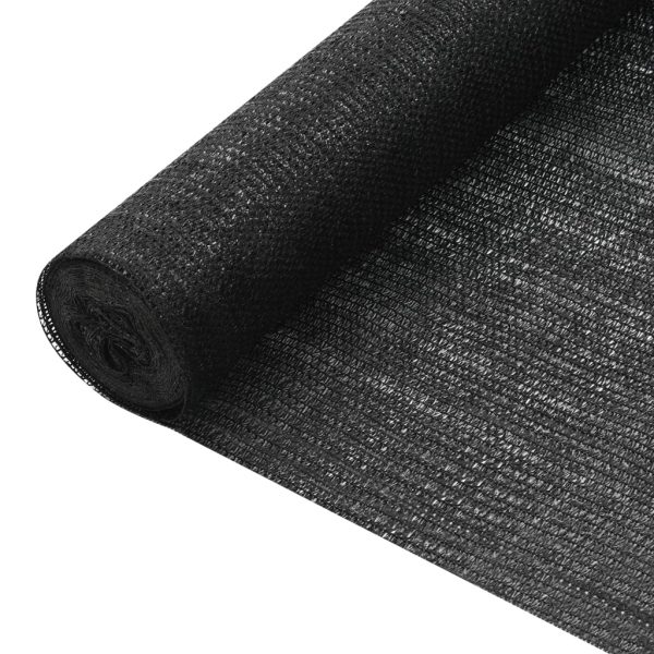 Rede de ocultação para privacidade PEAD 75 g/m² 1,2x10 m preto