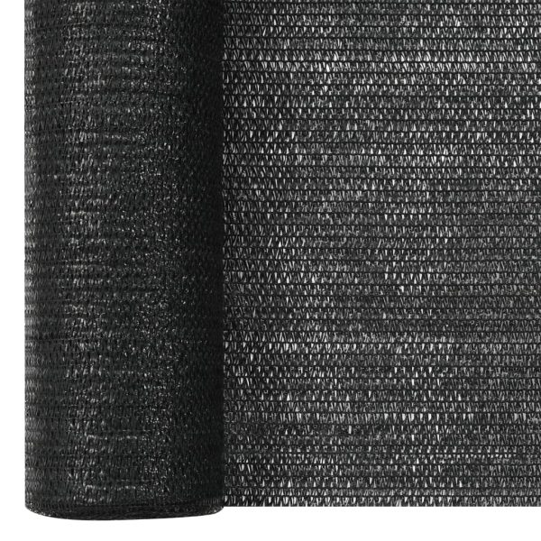 Rede de ocultação para privacidade PEAD 75 g/m² 1,2x10 m preto - Image 3