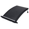 Painéis de aquecimento solar curvos p/ piscina 2 pcs 110x65 cm - Image 3