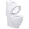 Sanita WC redonda cerâmica c/ descarga água inferior branco - Image 3