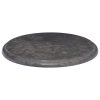 Tampo de mesa Ø40x2,5 cm mármore preto - Image 2