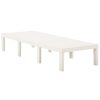 Espreguiçadeira plástico branco - Image 2