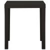 Mesa de jardim 79x65x72 cm plástico antracite - Image 3