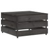 Mesas de paletes para jardim 2 pcs pinho impregnado - Image 2