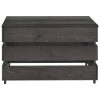Mesas de paletes para jardim 2 pcs pinho impregnado - Image 3