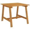 3 pcs conjunto de jantar para jardim cinzento - Image 2