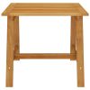 3 pcs conjunto de jantar para jardim cinzento - Image 3
