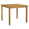 5 pcs conjunto de jantar para jardim preto - Image 2