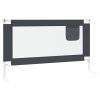 Barra segurança p/ cama infantil tecido 140x25 cm cinza-escuro - Image 3
