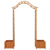 Pérgola de jardim com vasos madeira de abeto maciça - Image 2