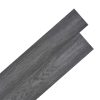 Tábuas de soalho PVC autoadesivo 5,21 m² 2 mm preto e branco - Image 2